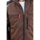 Куртка мужская летняя Brodeks KS 202, коричневый/черный